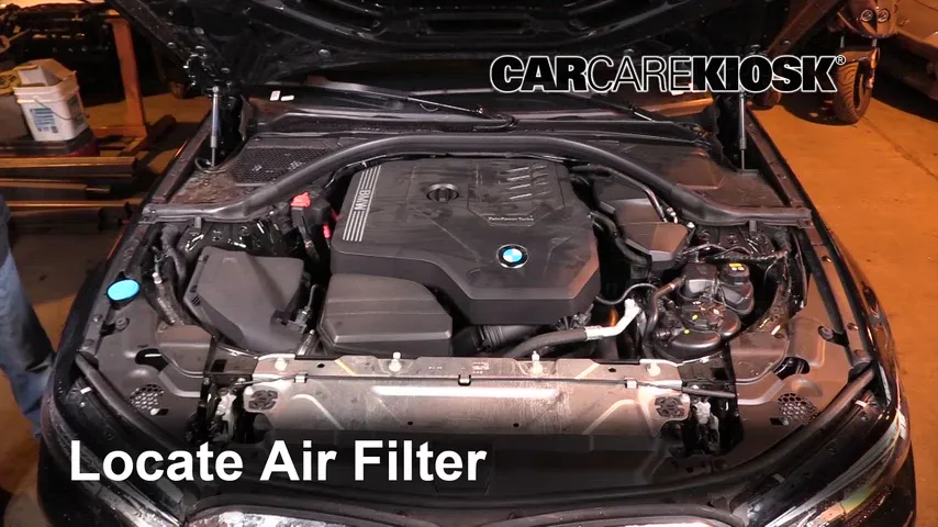 2020 BMW 330i 2.0L 4 Cyl. Turbo Filtre à air (moteur)